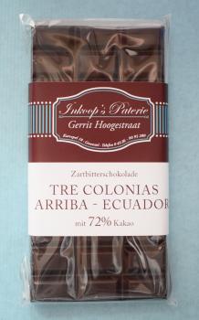 Tafelschokolade TRE COLONIAS ARRIBA EQUADOR